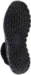Zwarte Skechers Uno laars met bontkraag en een profielzool.