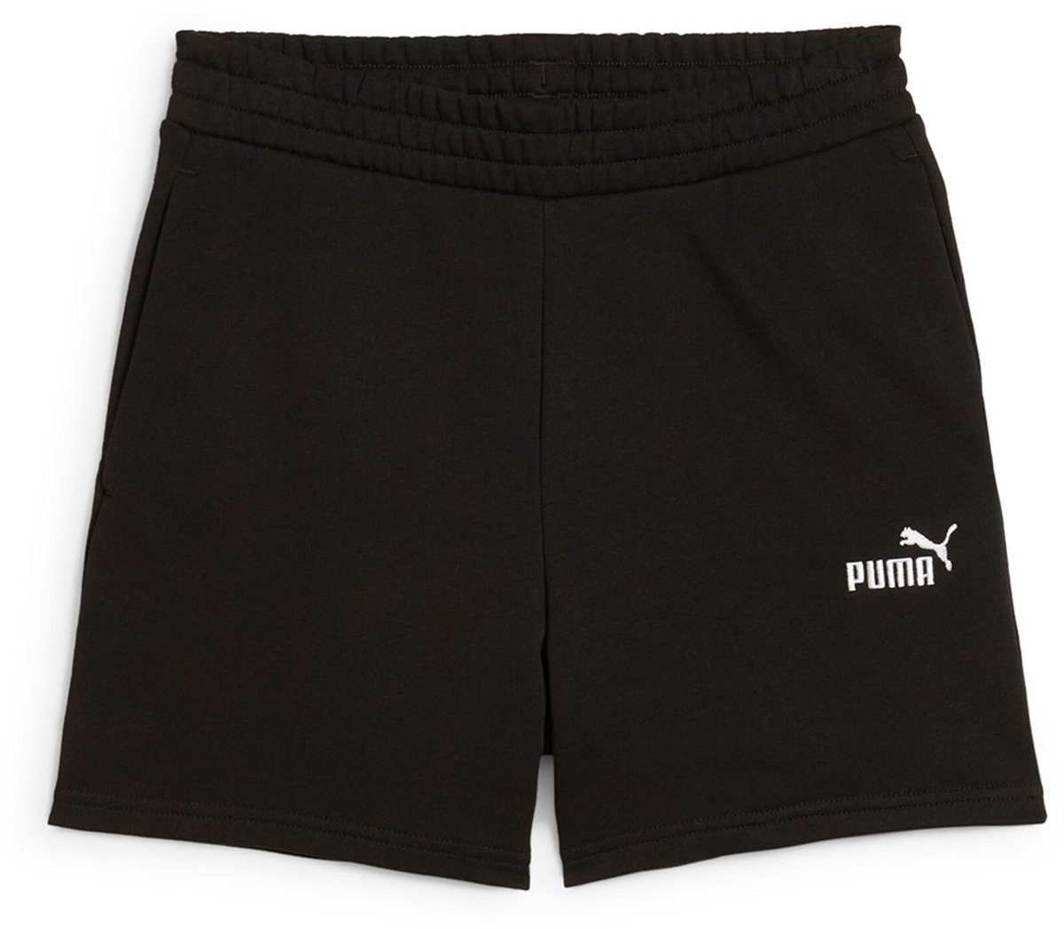 Puma sportshort voor dames Ess Small NO. 1-logo 5” short met hoge taille TR 682440 Zwart