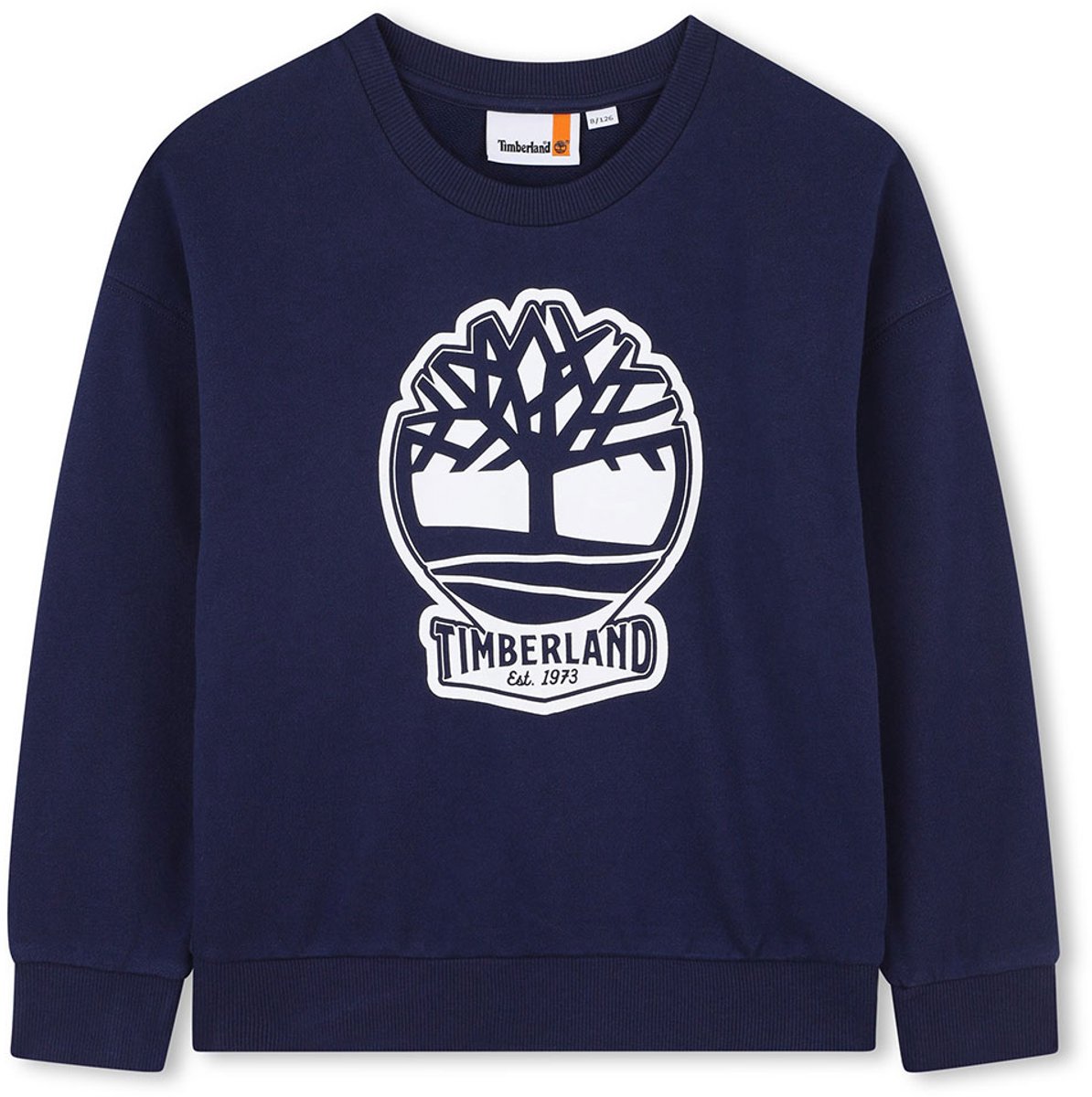 Timberland T60444 Sweatshirt 5 Years Jongen Blauw