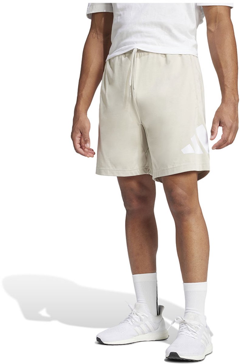 Adidas Essentials Big Logo Single Jersey Korte Broek S Regular Man Wit