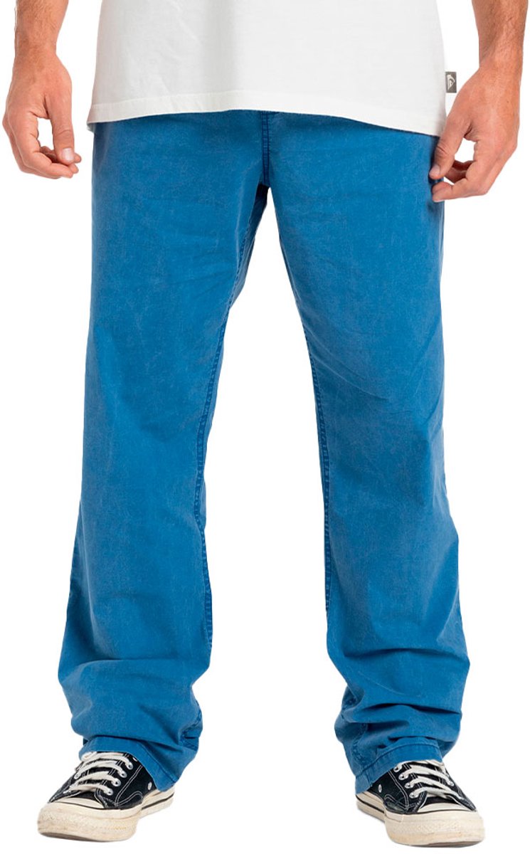 Quiksilver Taxer Broek S Man Blauw