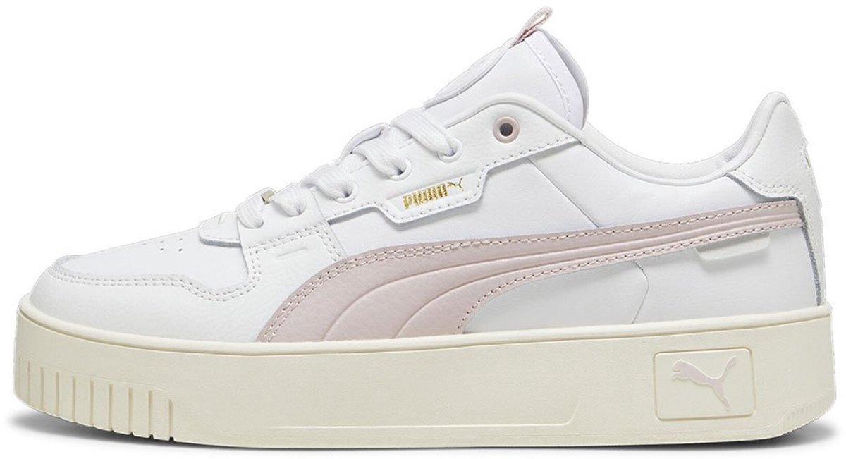 Puma Carina Street Lux White / Mauve Mist / Gold