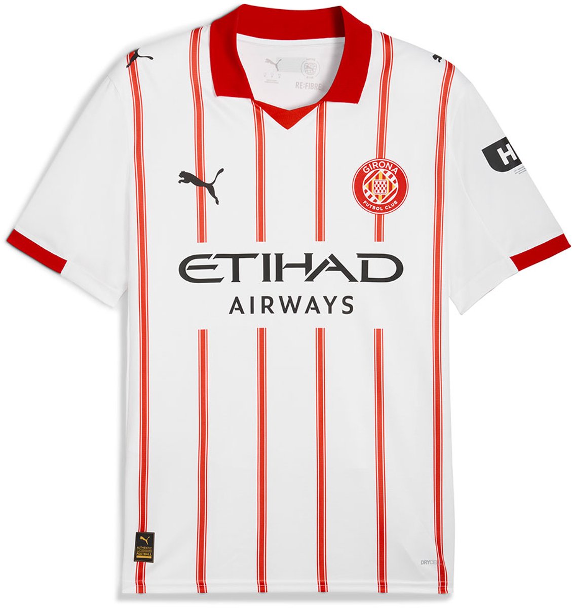 Puma Girona Fc 25/26 Replica Thuis Korte Mouw T-shirt Junior 7-8 Years Jongens Meisjes Rood