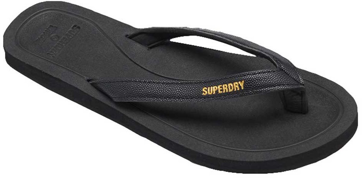 Superdry Baseline Slippers Vrouw Zwart