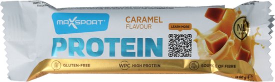 Maxsport Proteine Bar Caramel 60g — afbeelding 5