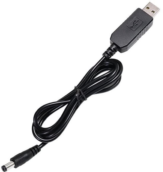 Allecto Plus DC Naar USB 12V Voedingskabel 5 5 X 2 1 Mm Voor allecto-plus-dc-naar-usb-12v-voedingskabel-5-5-x-2-1-mm-voor