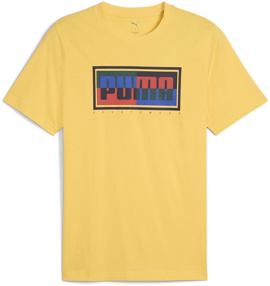 PUMA T-SHIRT GRAPHICS BOX 68482755 r M Geel