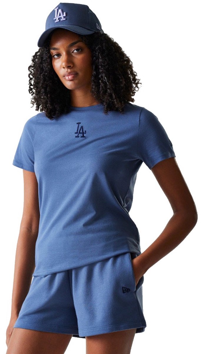 New Era Mlb Midi Le Los Angeles Dodgers Korte Broek M Vrouw Blauw