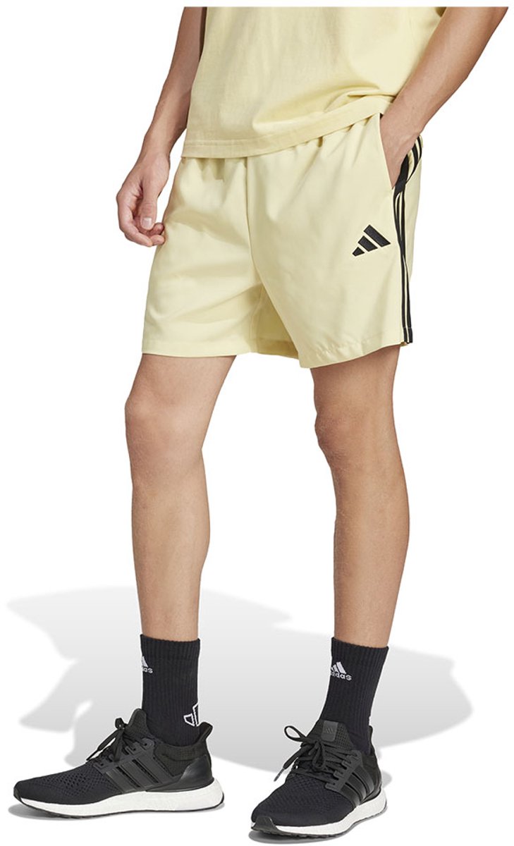 Adidas Essentials 3 Stripes Chelsea Korte Broek S Man Zwart