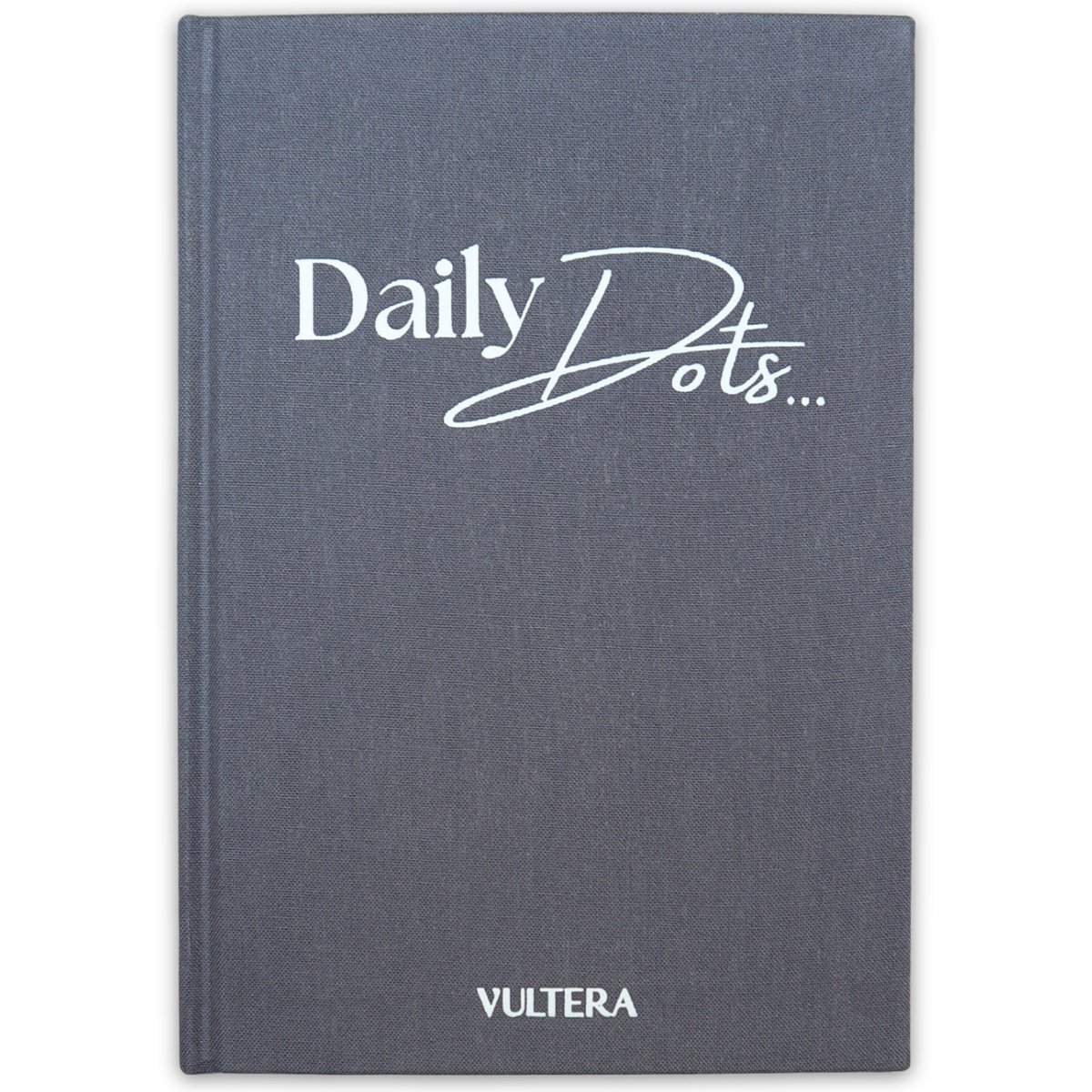 Vultera Daily Dots - Bullet Journal - Dagboek - A5 - Blauwgrijs