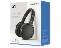 Sennheiser HD 450BT - Draadloze Koptelefoon met Noise Cancelling - Zwart