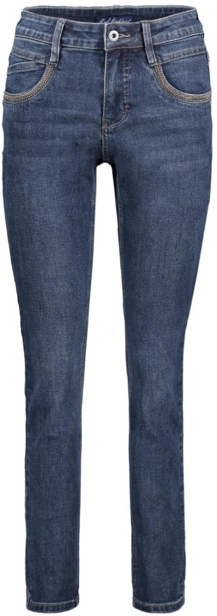 Red Button Jeans Sissy Srb4657 Grey/blue Dames Maat - W34