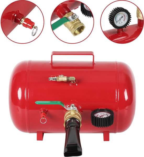 20L Compressor , Luchtcompressor ,8 bar , tankinhoud | bol