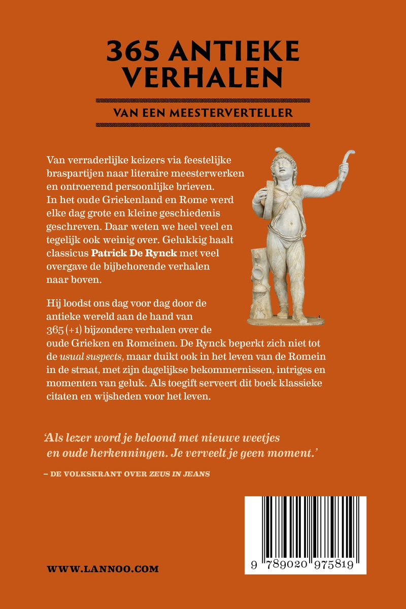 Dagboek van de oudheid - back cover