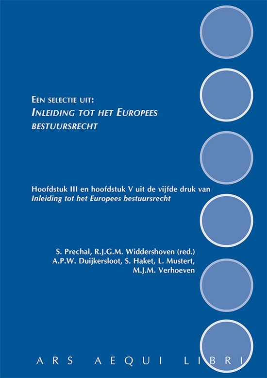 Ars Aequi Handboeken - Een selectie uit: Inleiding tot het E ... - cover