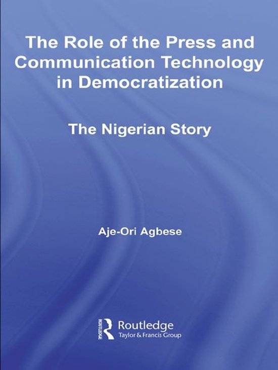 African Studies - The Role of the Press and Communication Te ... - cover