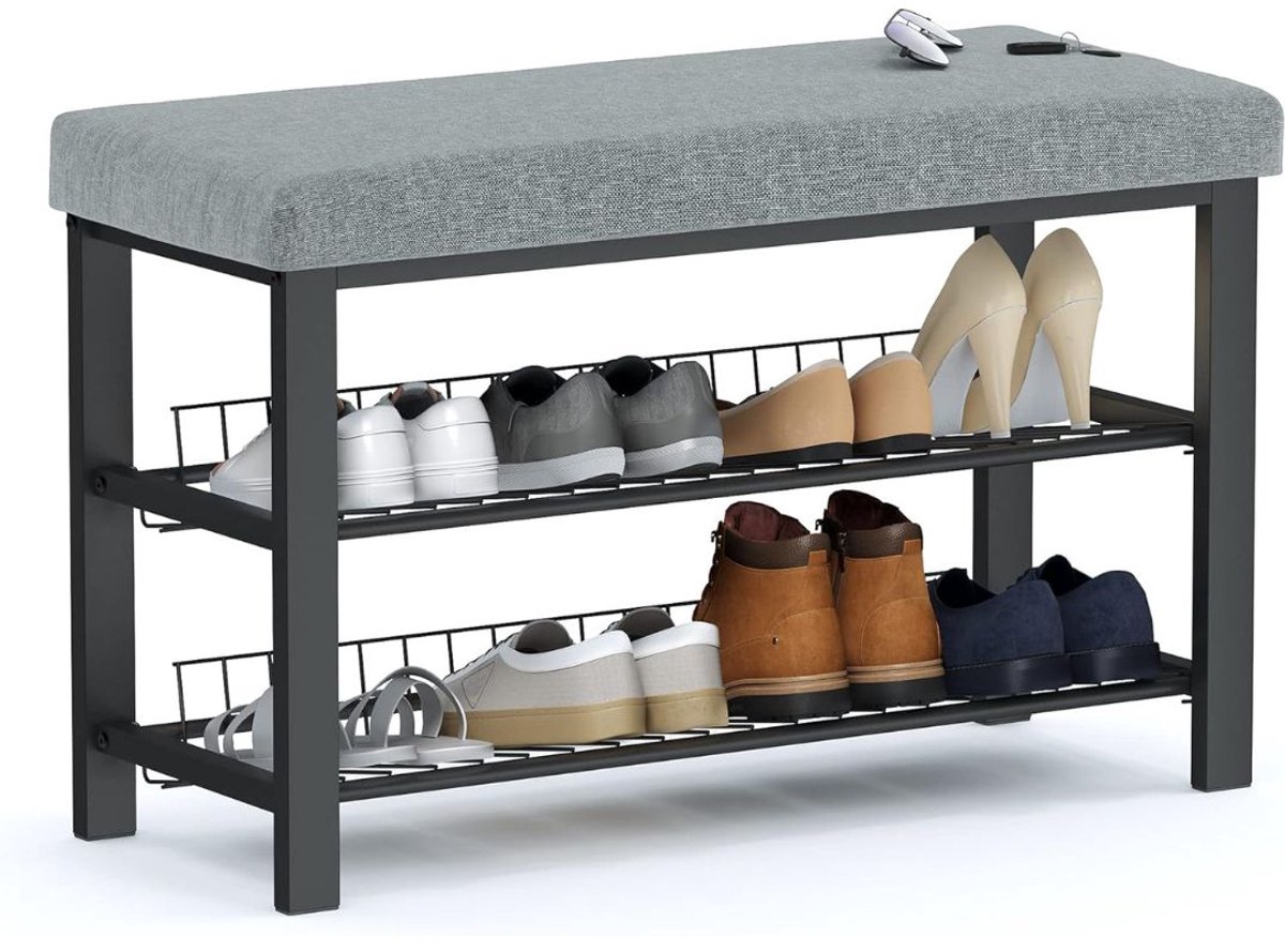 ApexArte® Schoenenrek - Schoenenkast - Schoenenbank - Halbank