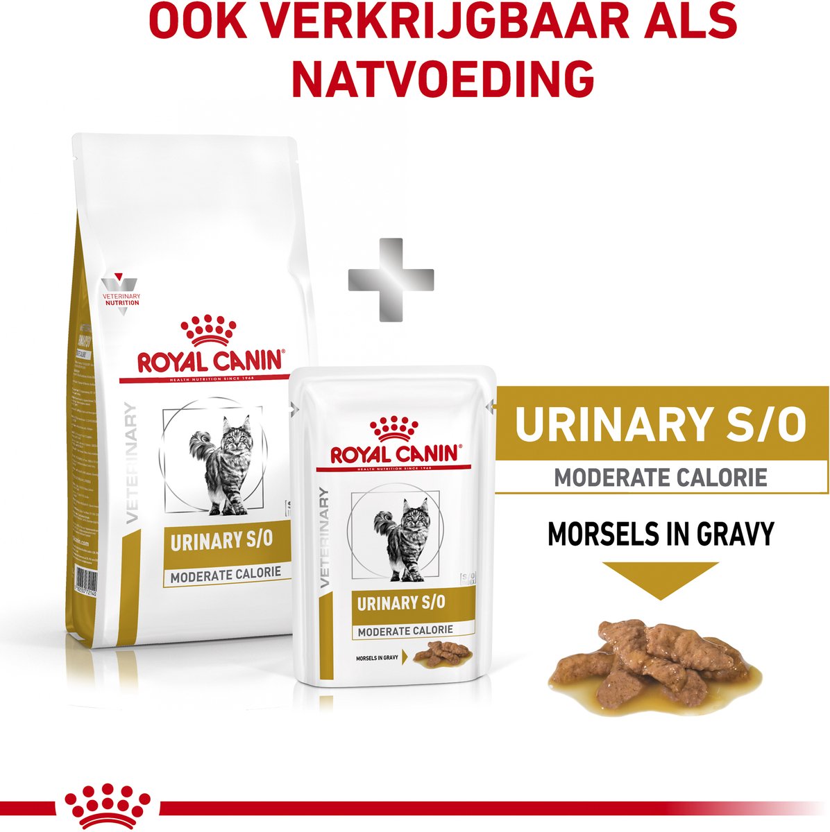 Royal Canin Urinary S/O Moderate Calorie kat Combi thumbnail 3