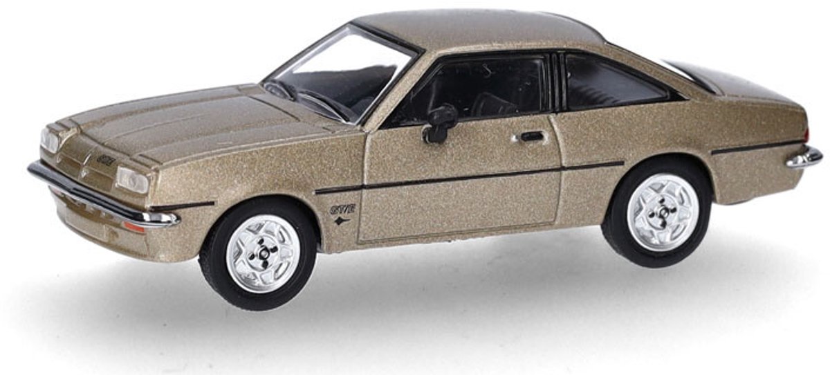 Herpa Opel manta b gt/e, goud metallic