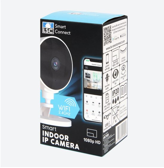 Caméra IP intérieure Smart LSC Smart Connect