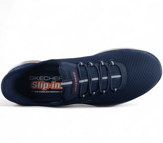 Skechers Summits - High Range Slip-Ins 232457-NVY, Homme, Bleu Marine, Baskets pour femmes, taille: 42.5