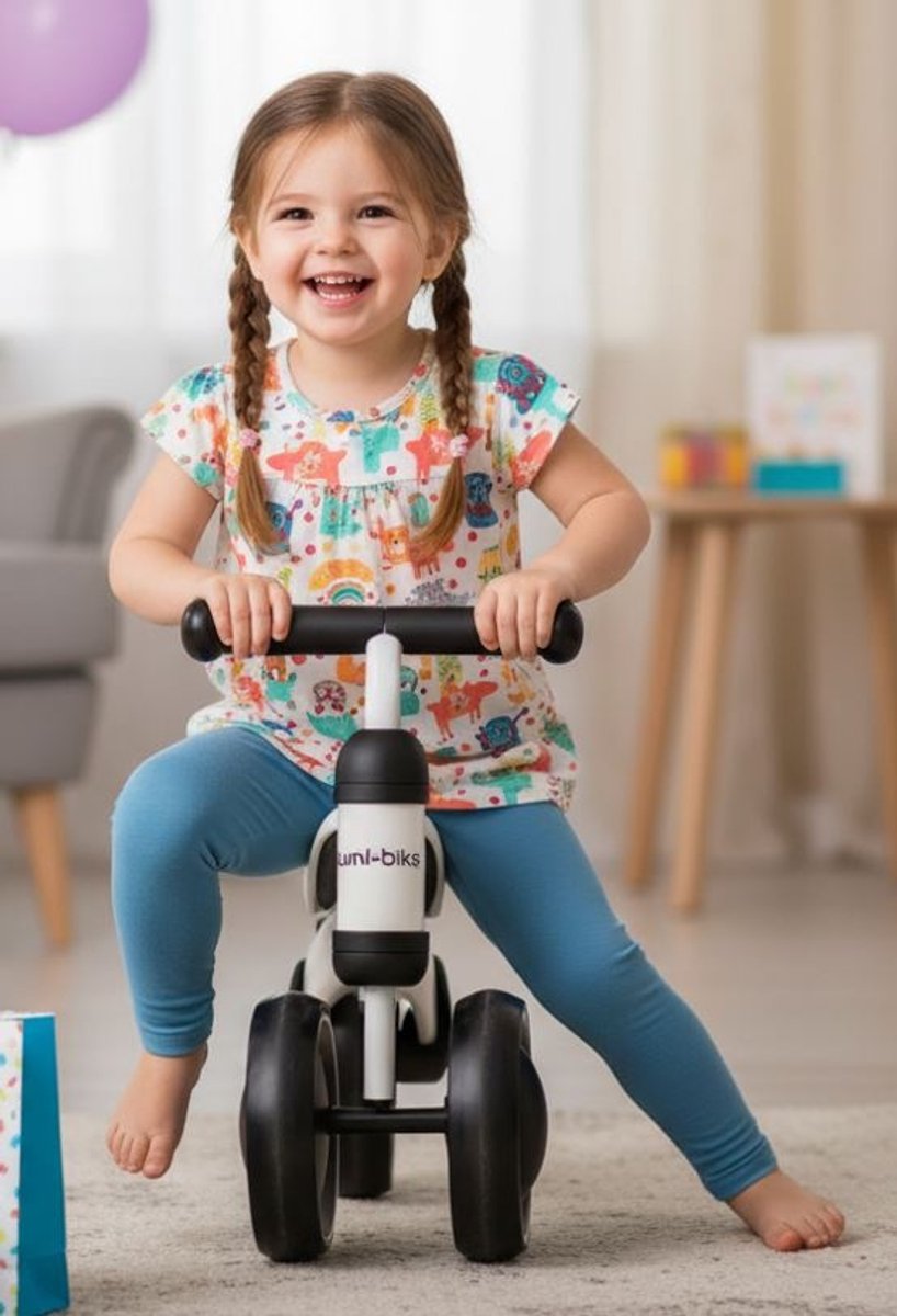 2Cycle Mini-Bike - Loopfiets - Jongens en Meisjes - 1 Jaar - Speelgoed - Wit - Loopfiets 1 jaar - Balance bike — afbeelding 7