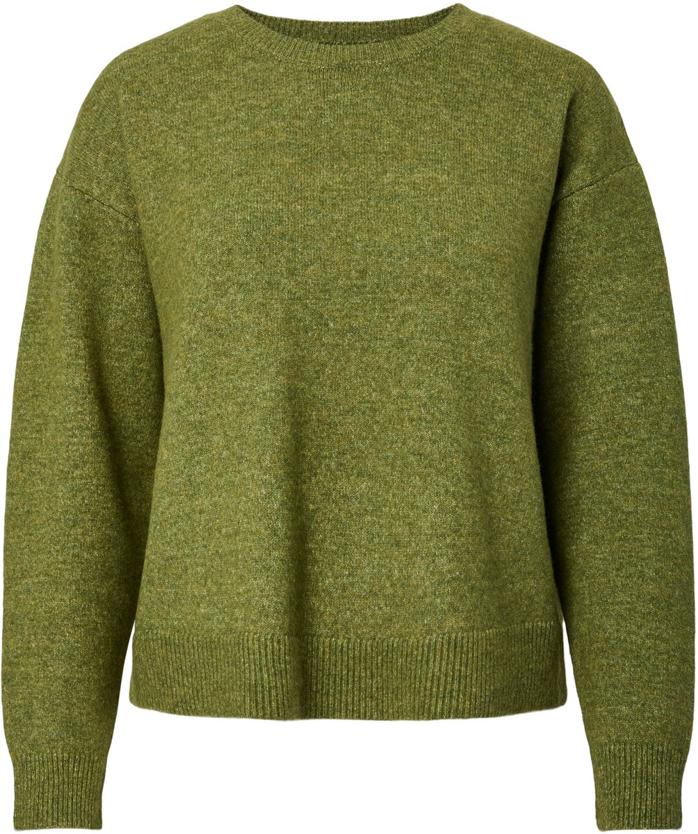 PIECES - PCSALLY LS O-NECK TOP KNIT NOOS BC - Meisjes - Lange mouwen shirts