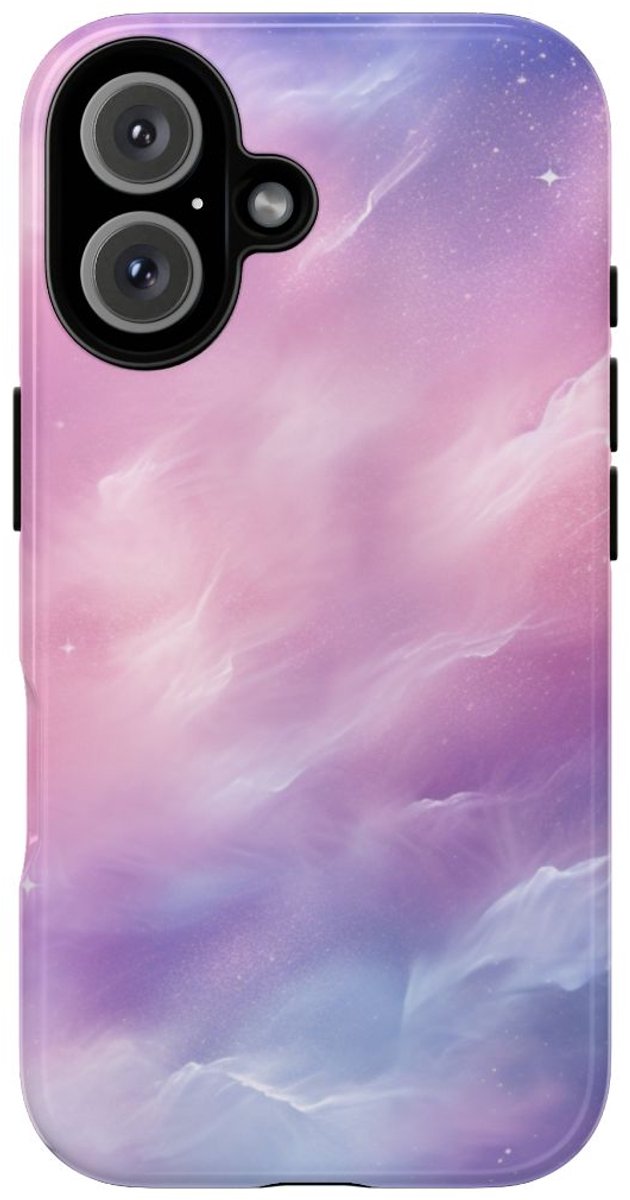 Pastelkleurige Hemelnevel – Telefoonhoesje Geschikt voor iPhone 16