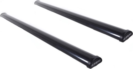 Galeries de toit compatibles avec Volkswagen Tayron à partir de 2024, rails de toit fermés - Acier large - Charge maximale : 75 kg - Merk : Farad