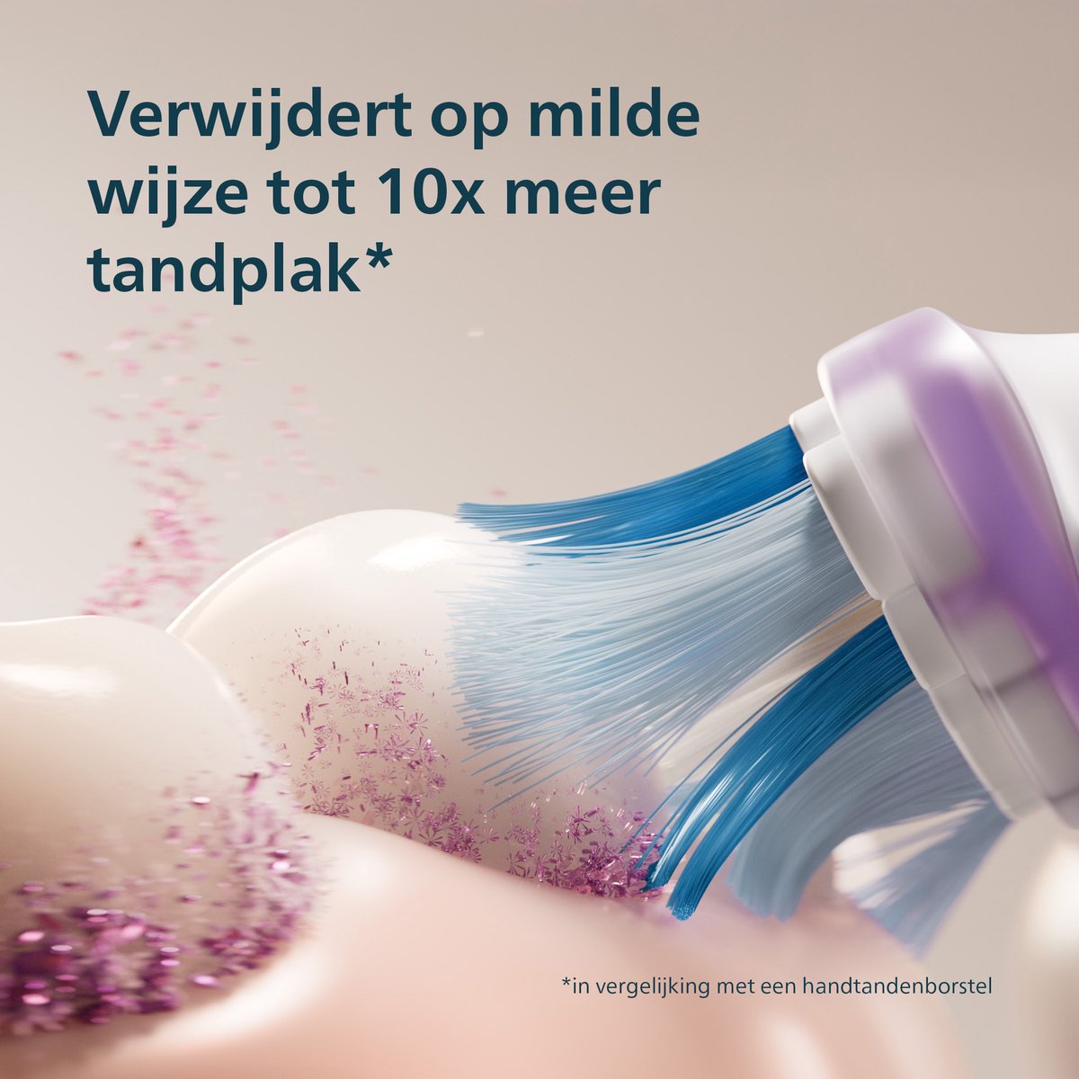 Philips Sonicare 7100 Series - Elektrische Tandenborstel - Wit - Extra Premium Gum Opzetborstel - Reisetui - Gezonder tandvlees - HX7420/02 thumbnail 4