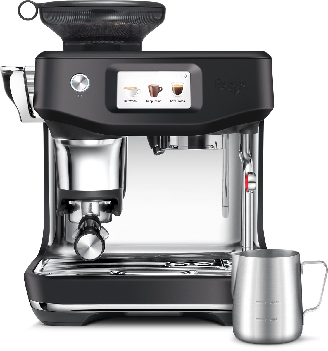 Sage Barista Touch Impress Cold Black Truffle