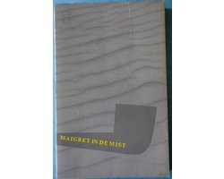 Omslag van Maigret in de mist (Zwarte Beertjes 874)