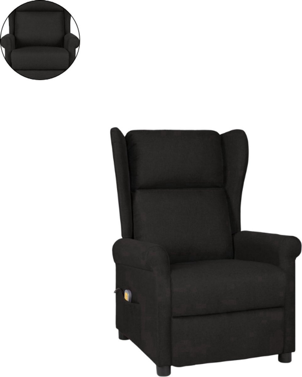 Massagestoel Elektrisch Zwart - Comfortabele Relaxfauteuil - Product - €299,95