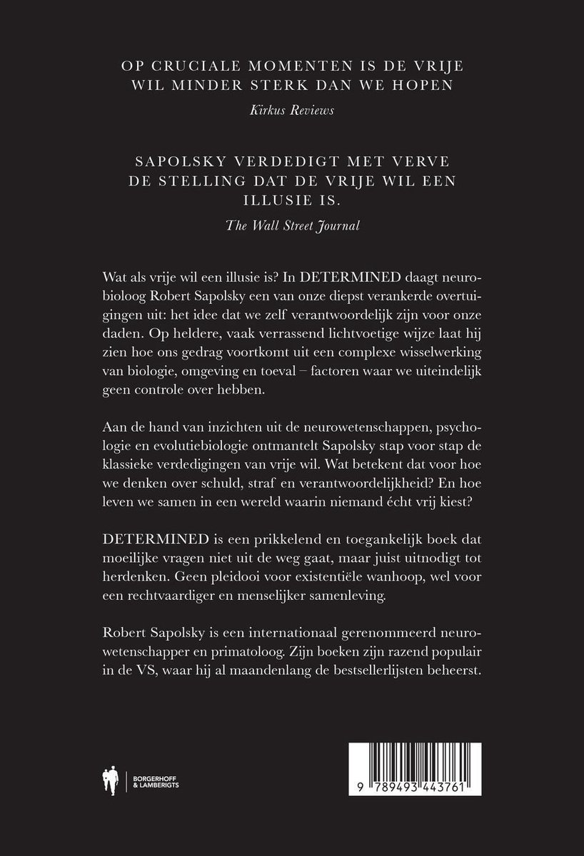 Determined - back cover