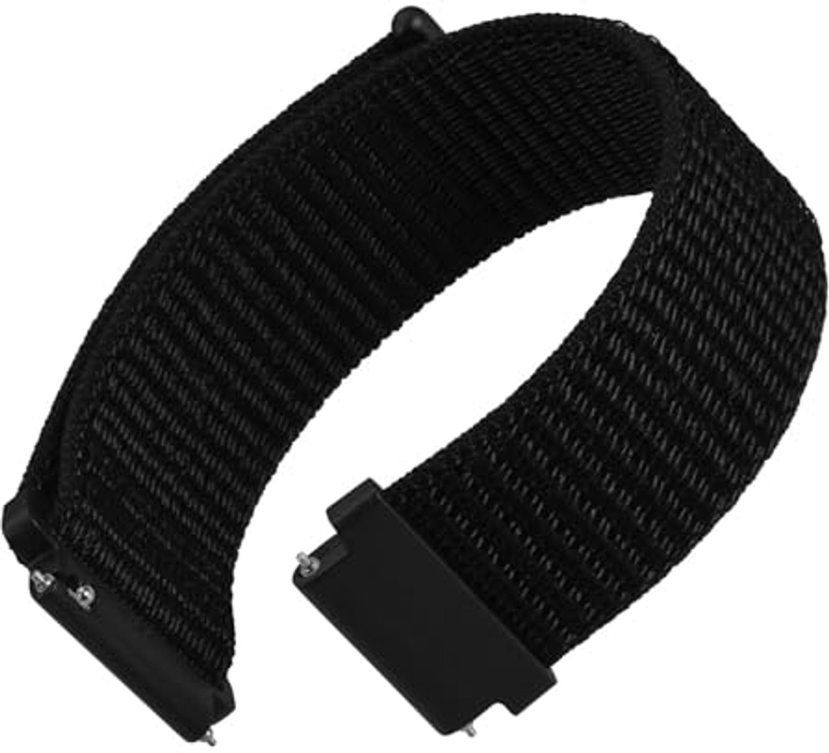 Verstelbare Nylon Sport Horlogeband met Snelsluiting - Beschikbaar in 18mm, 20mm en 22mm