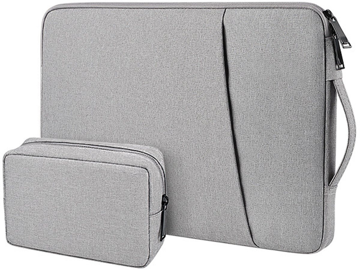 Waterdichte 14-15" laptophoes voor MacBook Pro 16 - Grijs