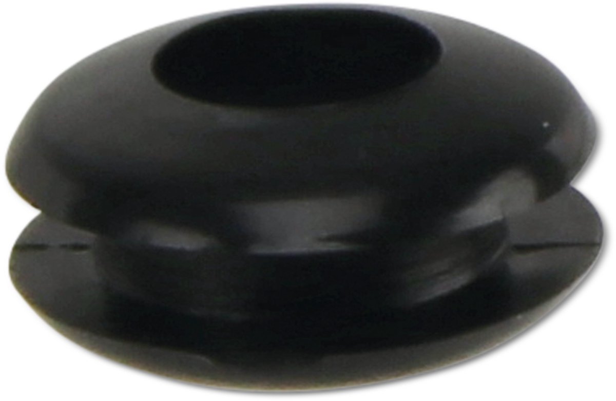 KSS Kabeldoorvoertule PVC, zwart, plaatdikte 1,7, gat-Ø 5, open, 1 stuk