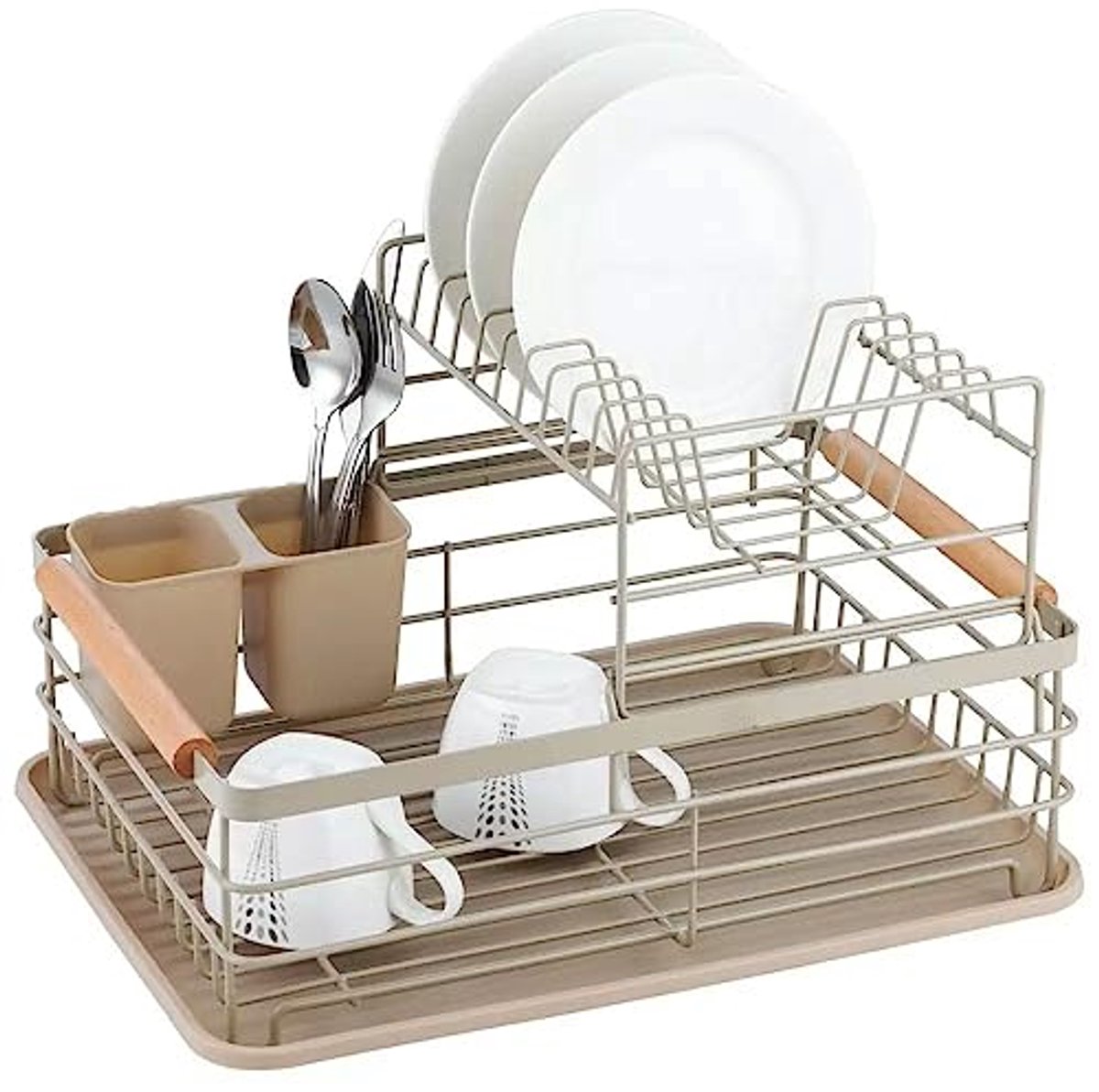 2-traps afdruiprek voor de keuken, 43 x 32 x 27 cm