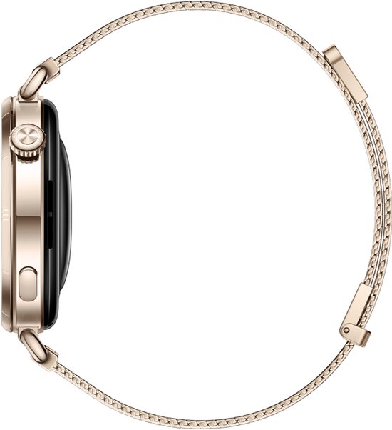 Huawei WATCH GT 6 41mm Goudkleurig | 14 dagen batterijduur � Nauwkeurige GPS & hartslagmeting � Innovatieve professionele fiets-tracking � Analyse van emotioneel welzijn � Compatibel met iOS & Android
