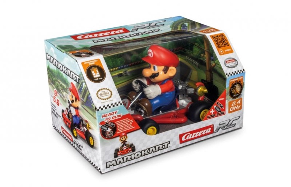 Carrera RC voertuig Auto - RC Mario Kart™ - Pipe Kart - Mario - 2,4GHz RC Model Kant en Klaar - Carrera Bestuurbare Auto — afbeelding 7