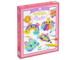Djeco creatieve Kawaii sleutelhanger knutselset plastic.