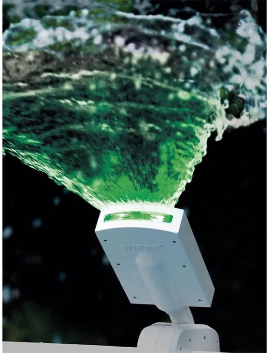 Intex sproeier met LED verlichting. Waterval voor zwembad