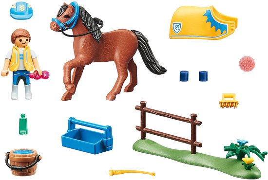 PLAYMOBIL Country  Grande ferme avec silo et animaux - 70132