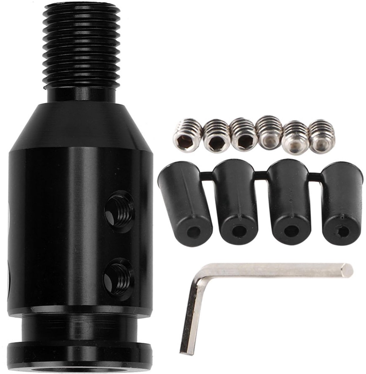 Auto Pookknop Adapter 12x1.25 - Universeel Design - Zwart