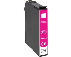 27XL (T2713) Magenta - Huismerk inktcartridge compatible met Epson WorkForce WF-3600 Series / Epson WorkForce WF-3620 WF / Epson WorkForce WF-3620 DWF / Epson WorkForce WF-3640 DTWF / Epson WorkForce WF-7110 DTW / Epson WorkForce WF-7210 DTW