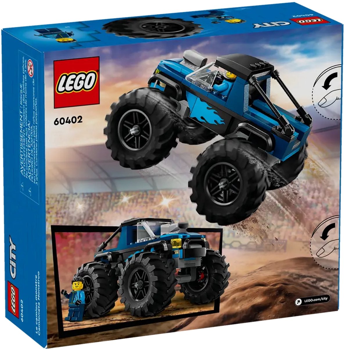 LEGO City Blauwe monstertruck - 60402 — afbeelding 23