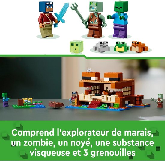 LEGO Minecraft La maison de la grenouille - 21256