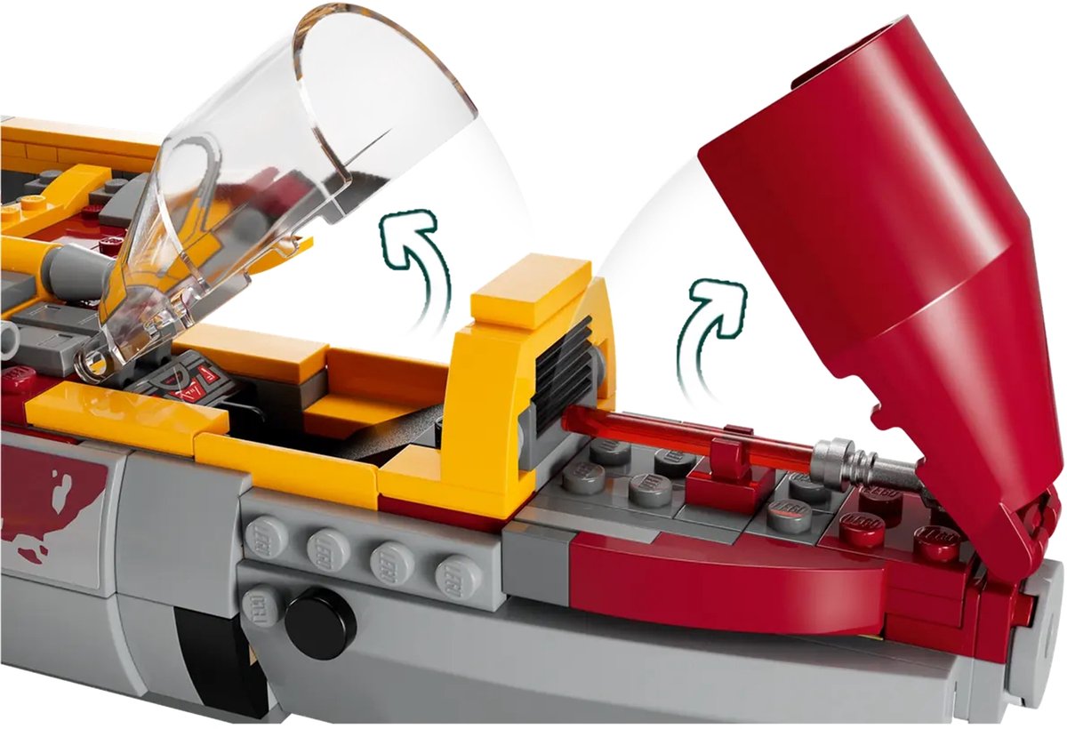LEGO Star Wars - New Republic E-wing vs. Shin Hati's Starfighter Constructiespeelgoed thumbnail 3