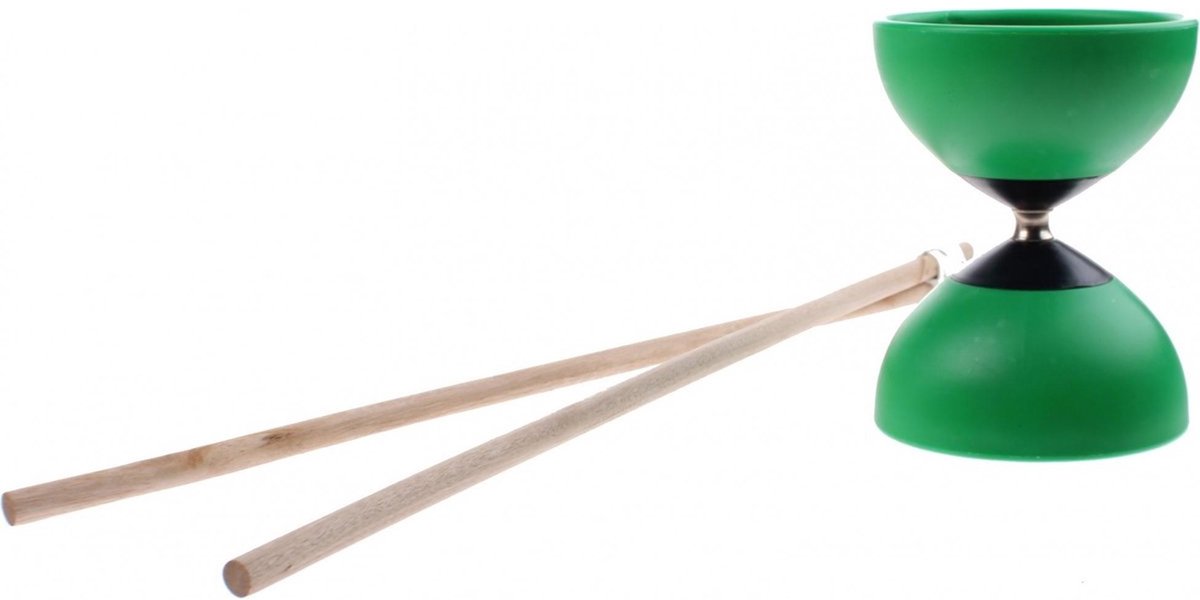 Outdoor Fun diabolo met houten stokjes