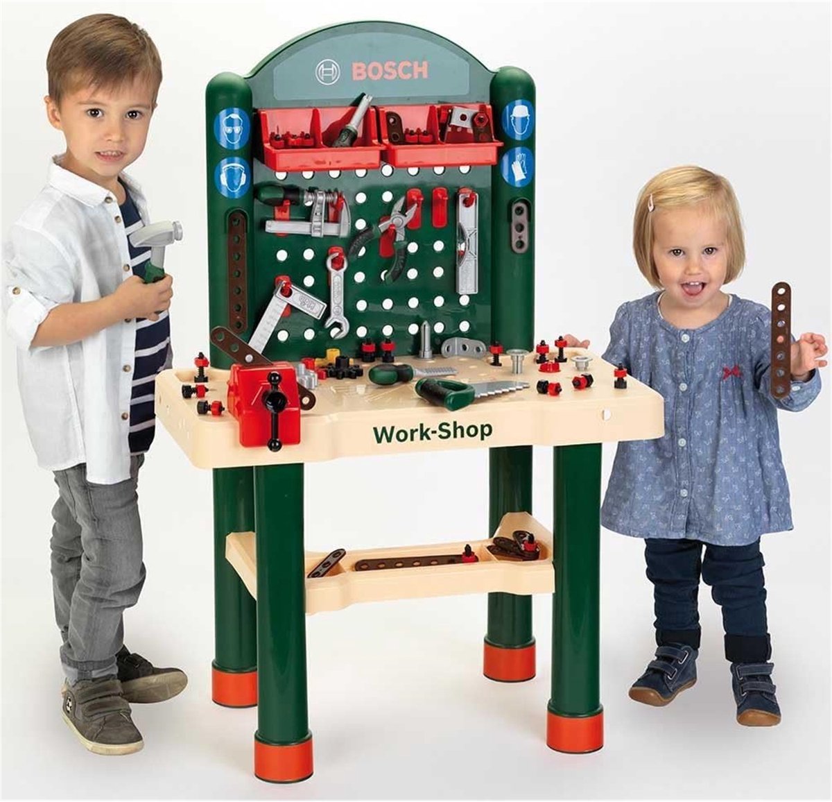 Klein Toys - Bosch mini speelgoed gereedschapsset - 82 accessoires - — afbeelding 2